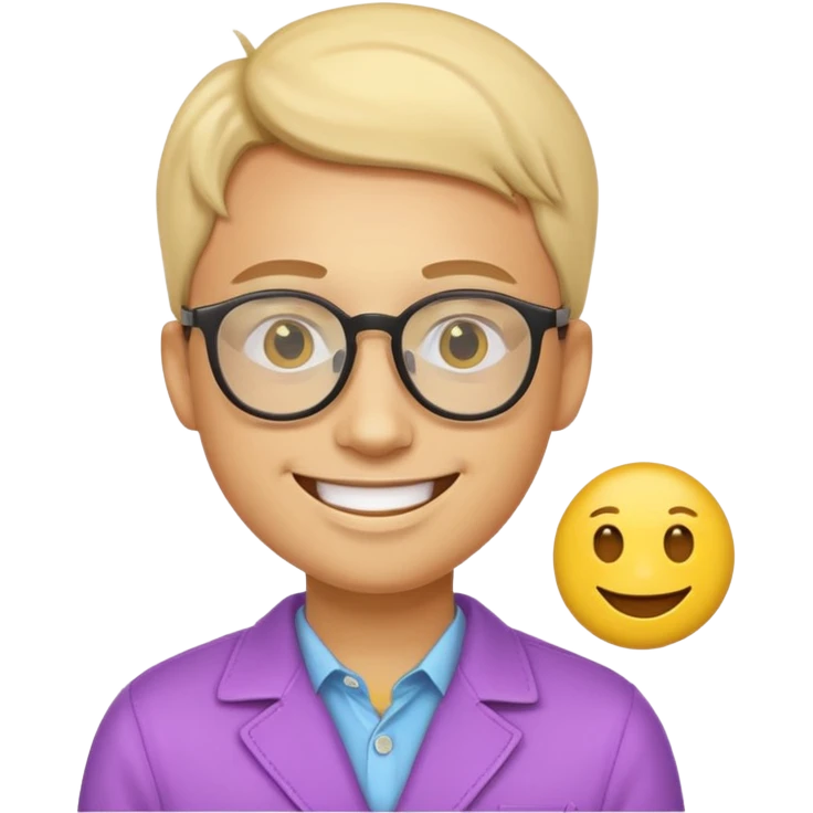 a cool programmer yello smiley emoji emoji