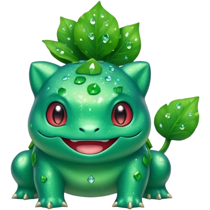 glitter pokemon bulbasaur emoji