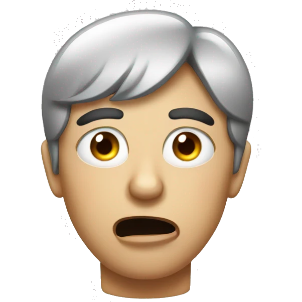 mouth shut with eye roll  emoji