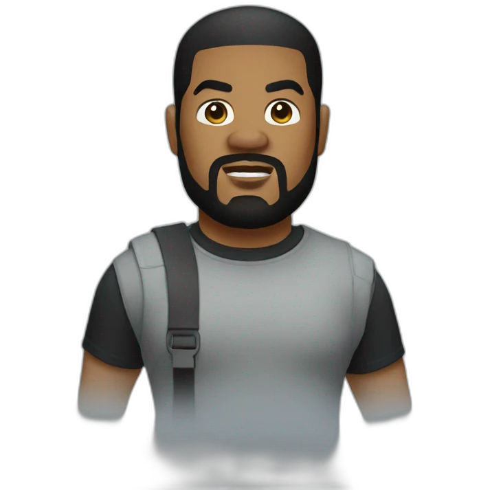 Walk my ice cube  emoji