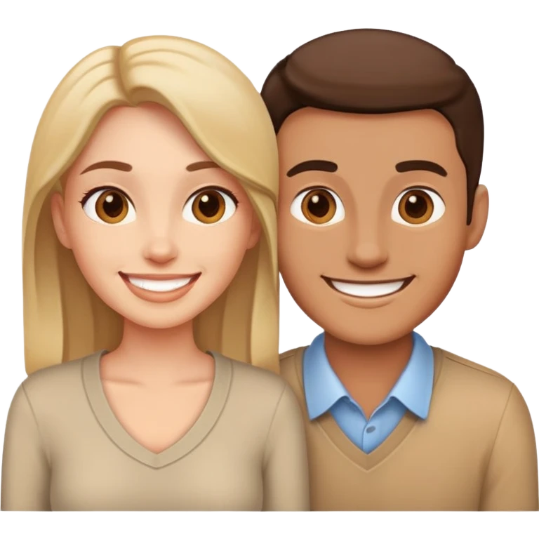 Man and woman emoji