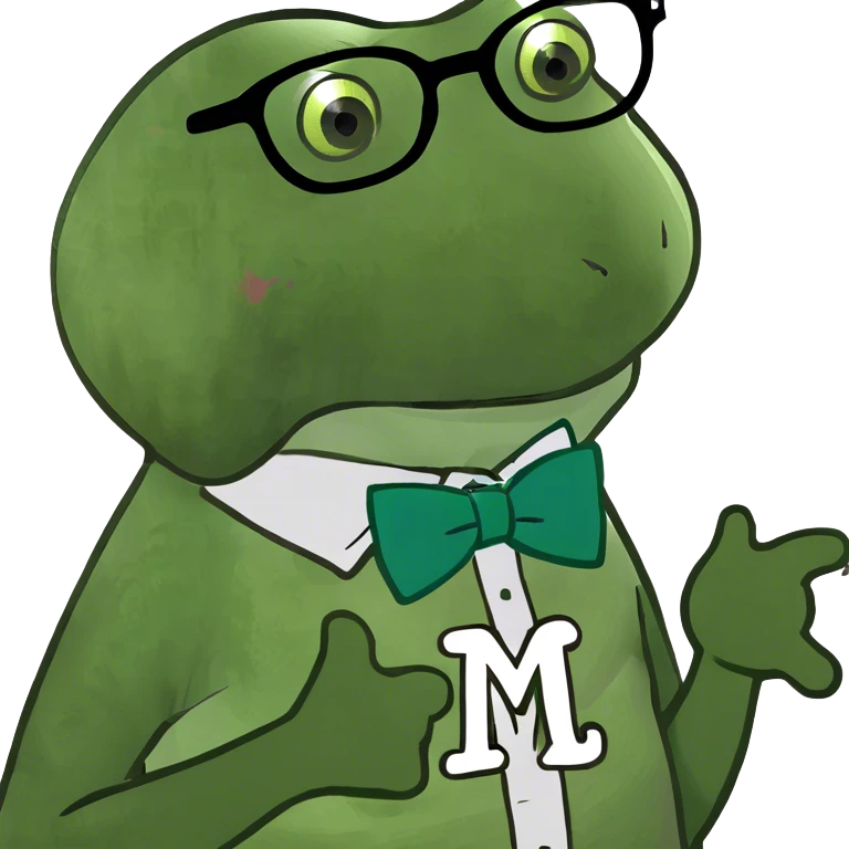 Letter M and L connected emoji