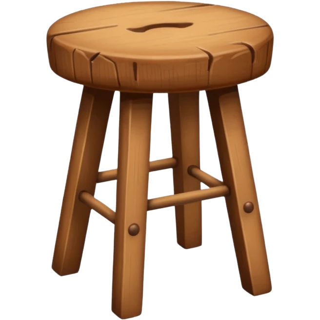a stool emoji