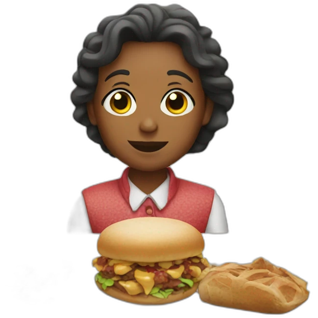 Holiday diner emoji