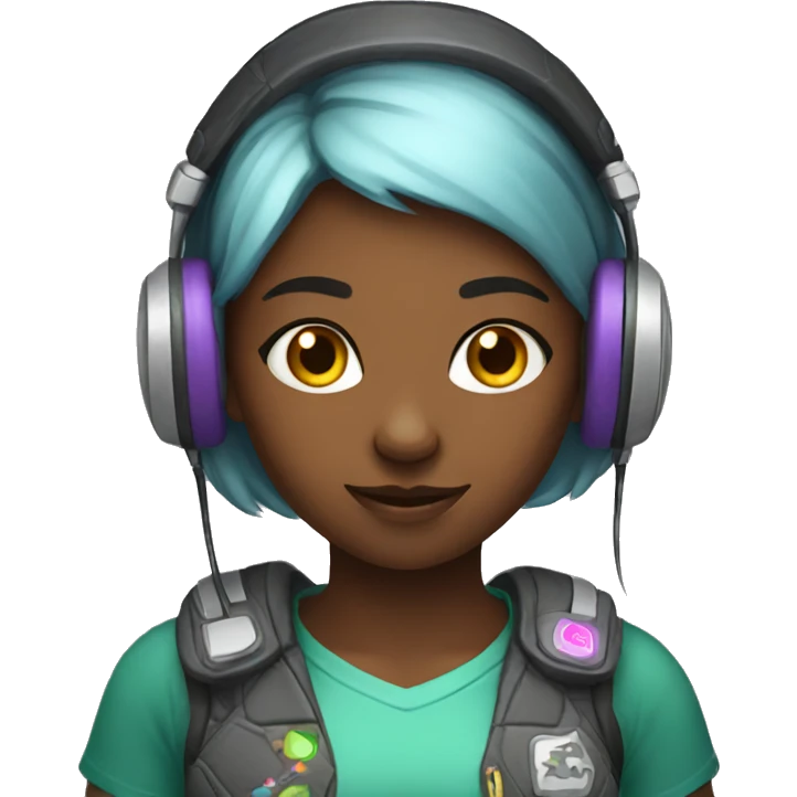 Girl gamer emoji