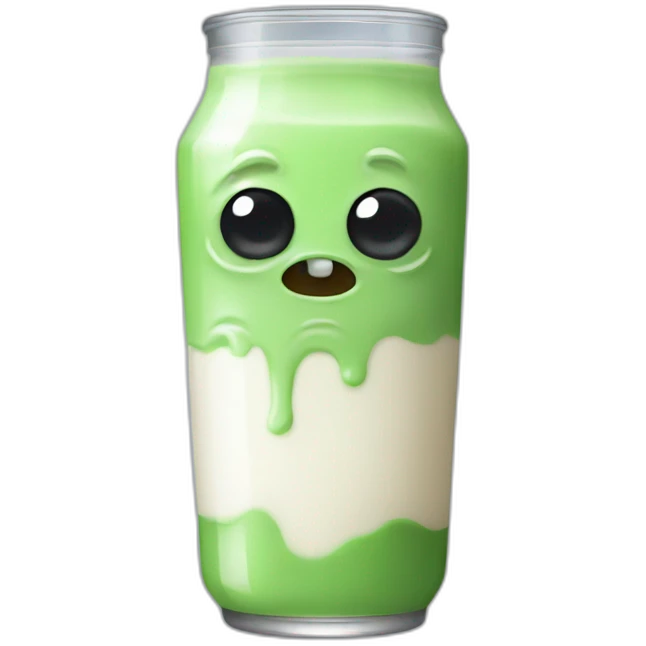 Alien milk emoji