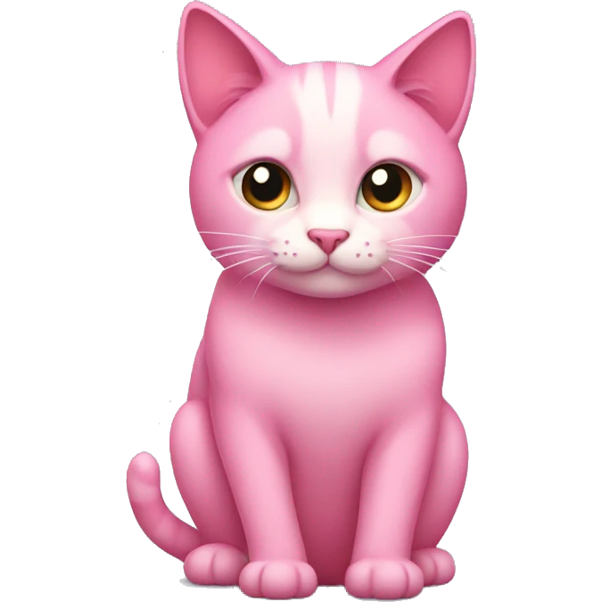 pink cat emoji