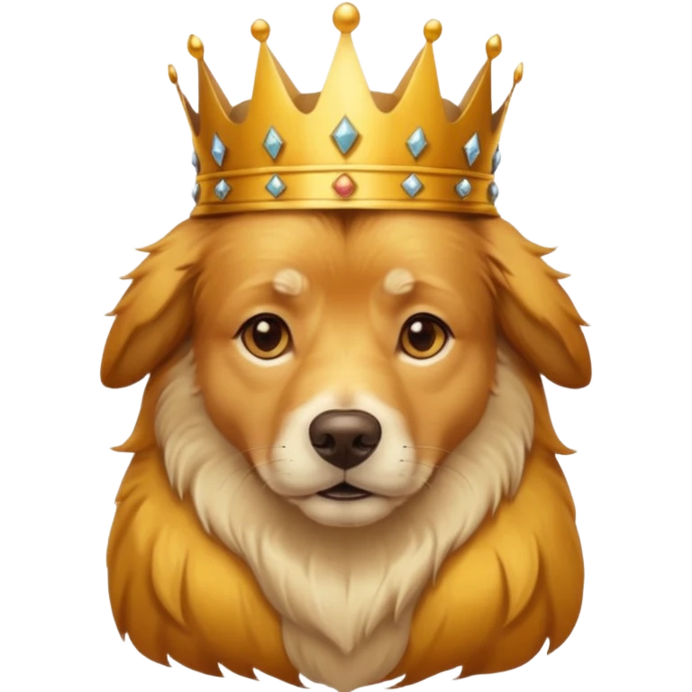 king dog emoji