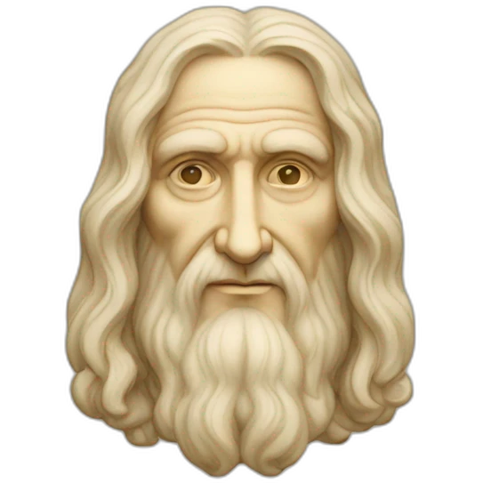 Leonardo da vinci vitruvio man emoji