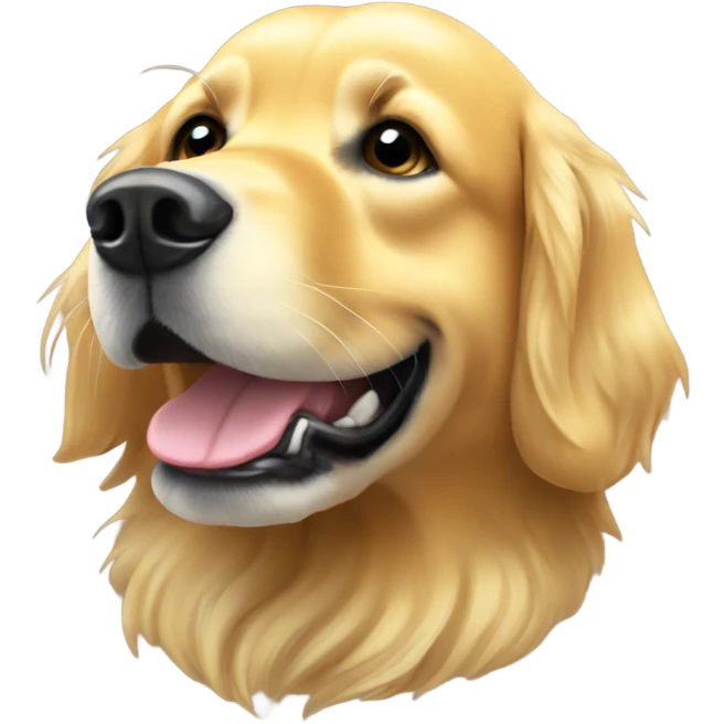 Golden retriever disco ball  emoji