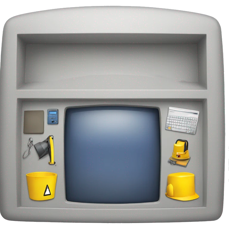 construction offices computer emoji