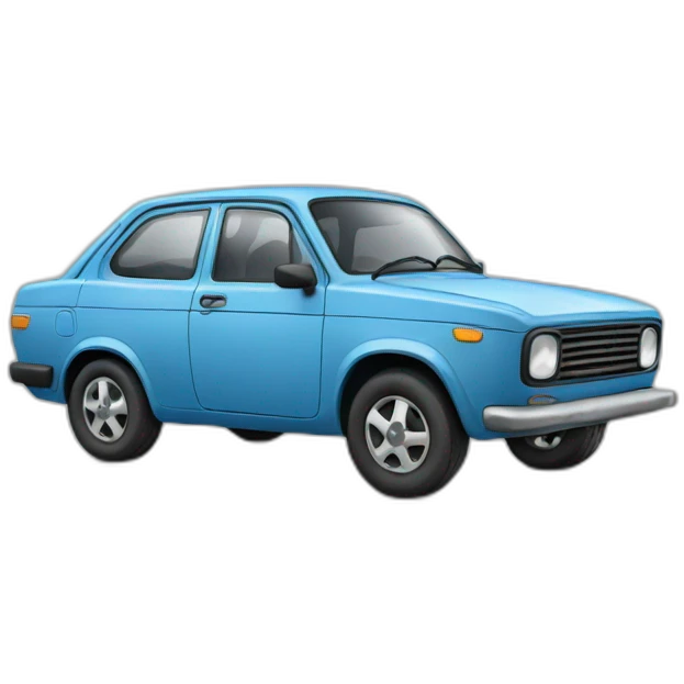 Un voiture emoji