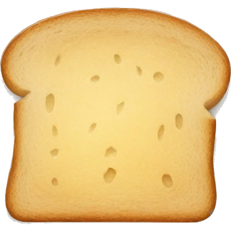 a slice of bread emoji