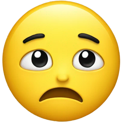 yellow emoji with tired face emoji
