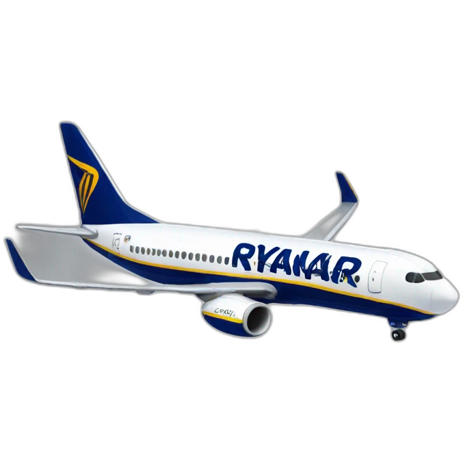 a ryanair plane emoji