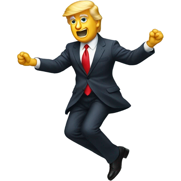 Trump dancing  emoji