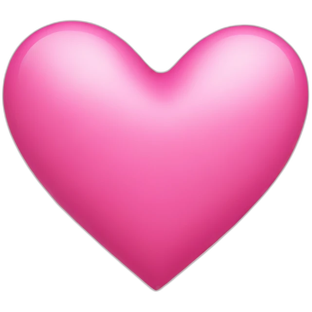 pink heart emoji