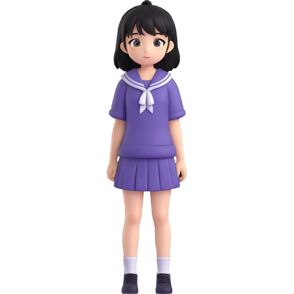 anime girl emoji