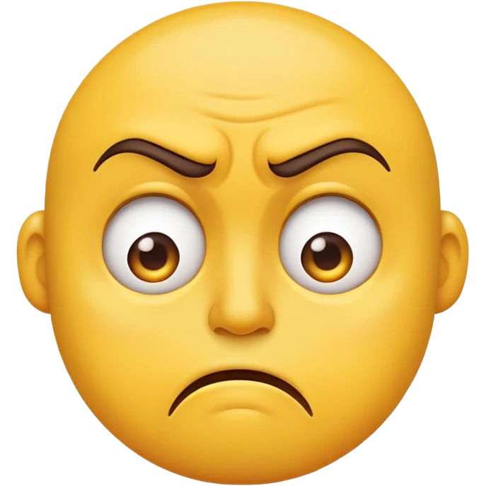 Disgusted face emoji emoji