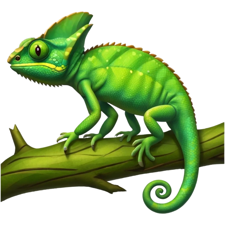 Caméléon emoji