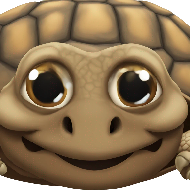brown tortoise  emoji