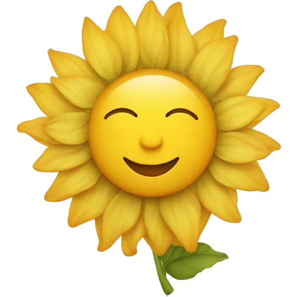 You are my sunshine emoji