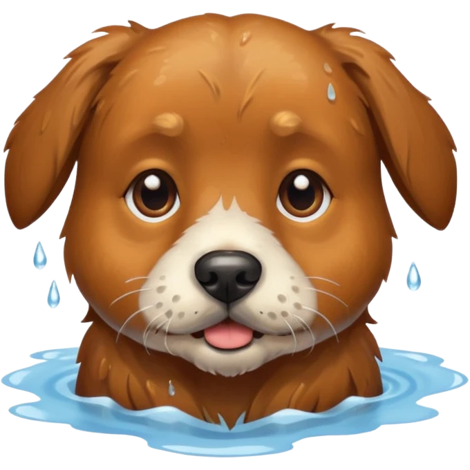 water dog emoji