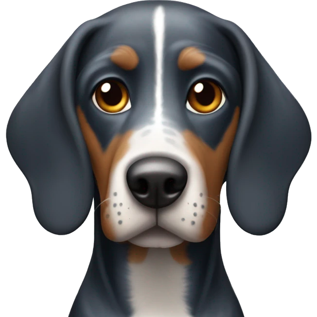 Blue tick coon hound emoji
