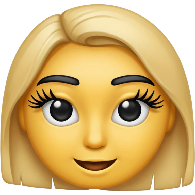 Regular emoji eyelashes  emoji