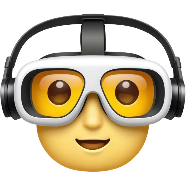 virtual reality glasses emoji