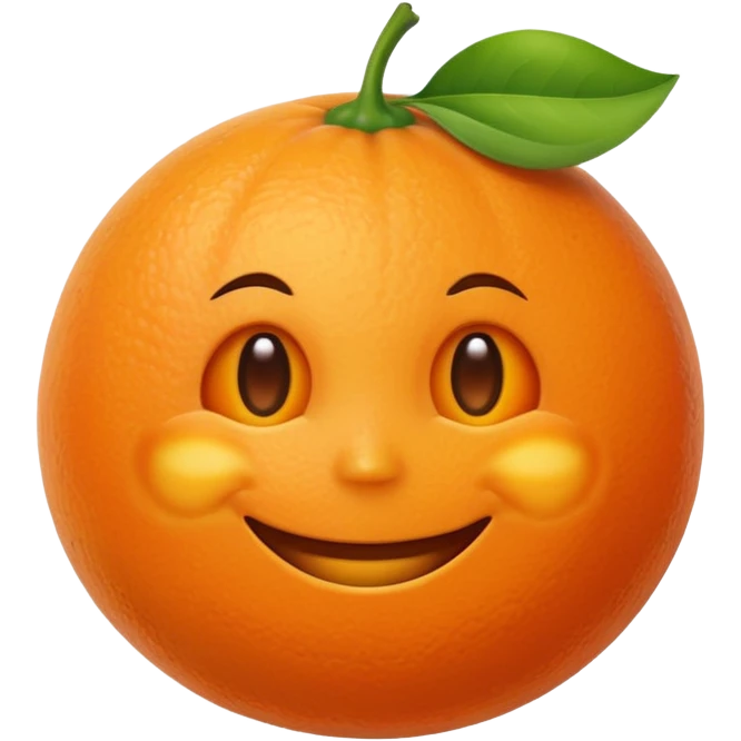 🤪🍊 emoji