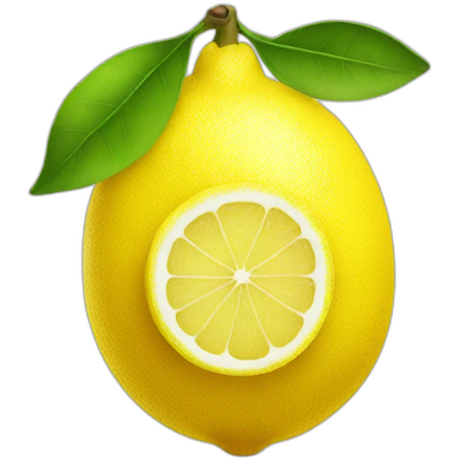 Lemon emoji