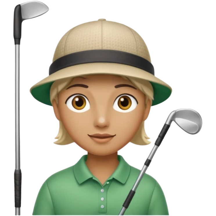 Me golfing  emoji