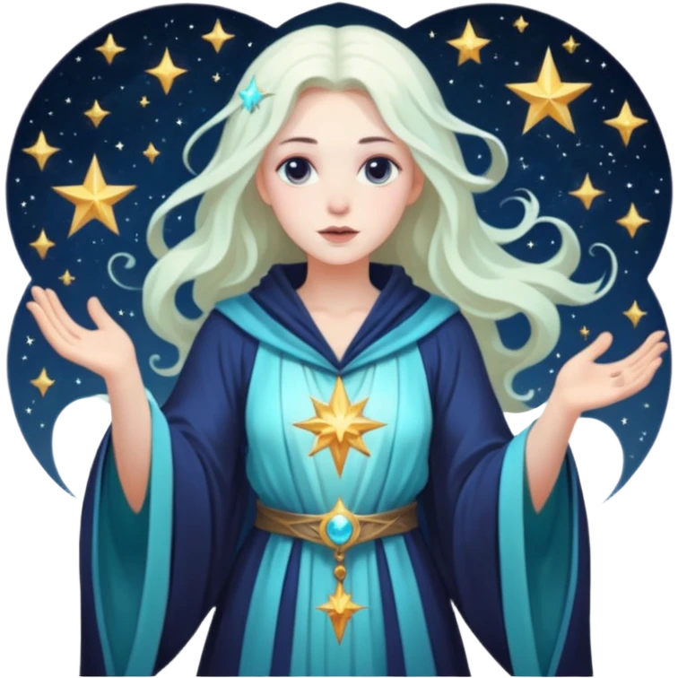 Cosmic witch emoji