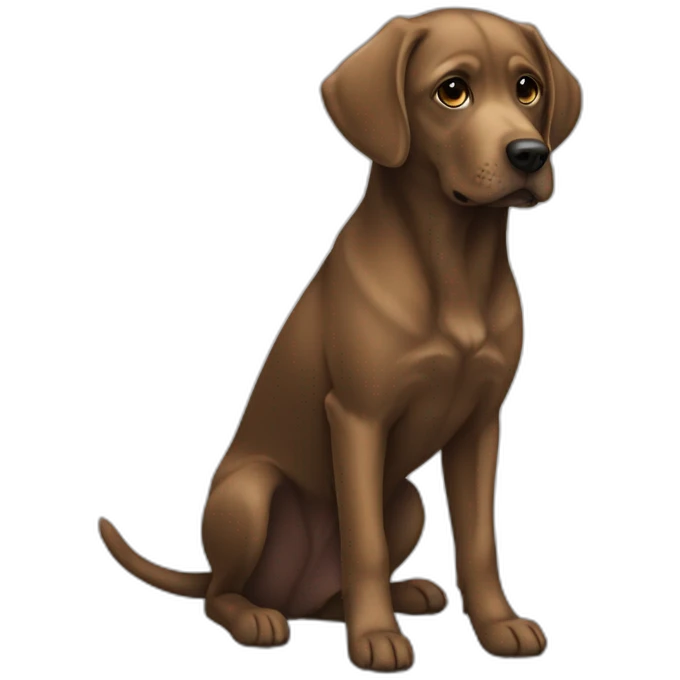 Labradors tail emoji