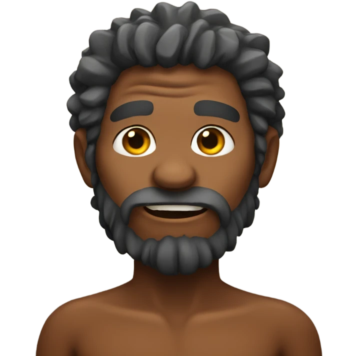 Cave men emoji