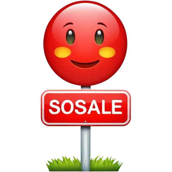 For Sale Sign emoji
