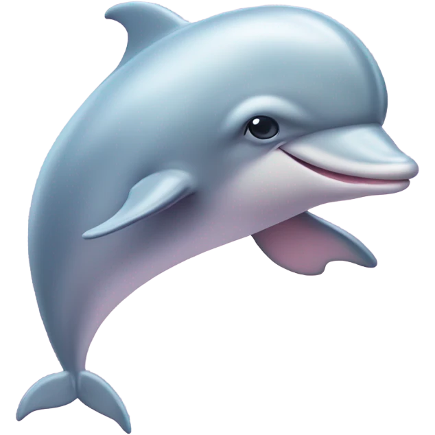 Pastel-pink-colors-dolphin emoji