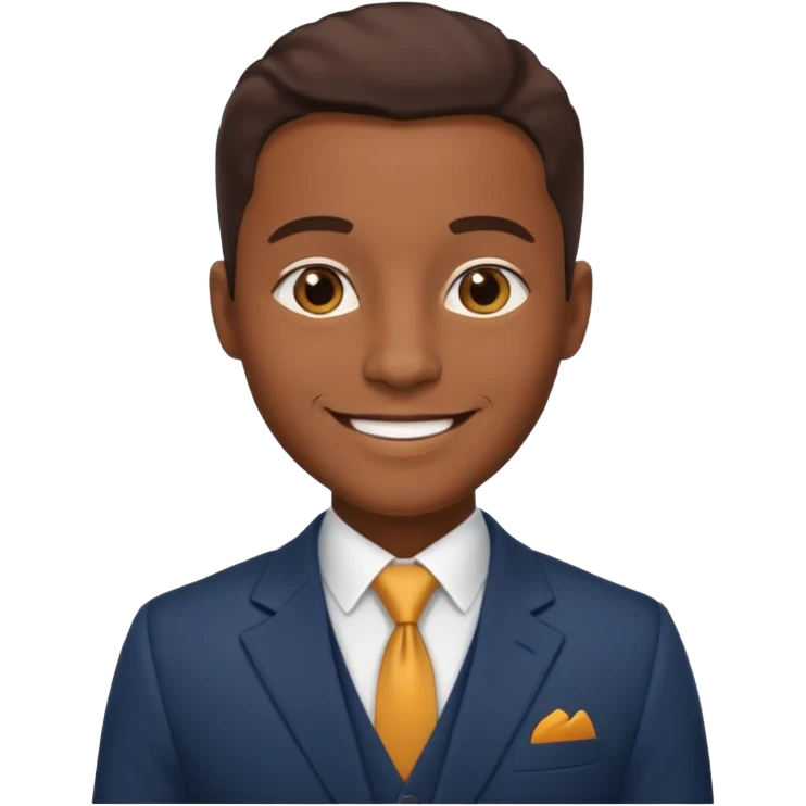 public official/politician/bureaucrat (african descent)  emoji