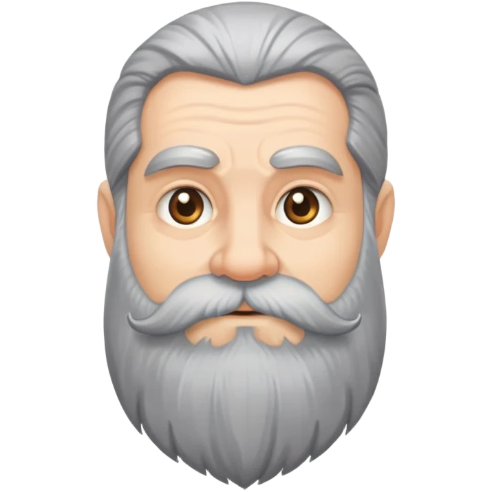 dwarf WITH LOONG GRAY BEARD emoji