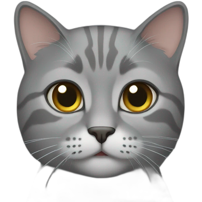 gray cat emoji