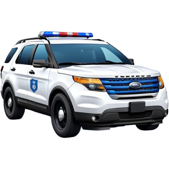 LAPD ford explorer car emoji