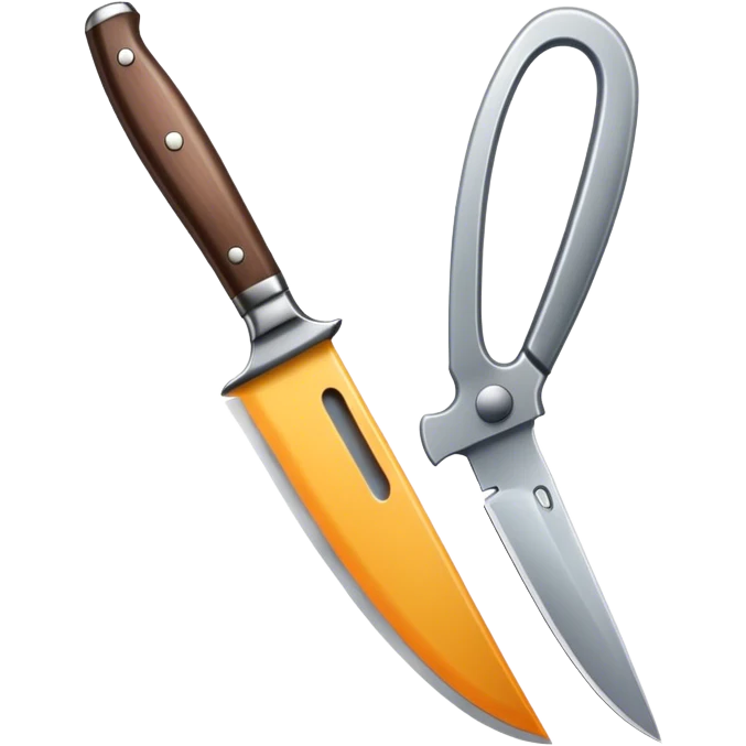 Knife and ear emoji