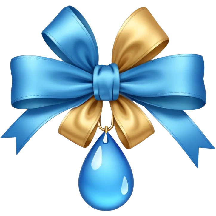Cry emoji and bow emoji