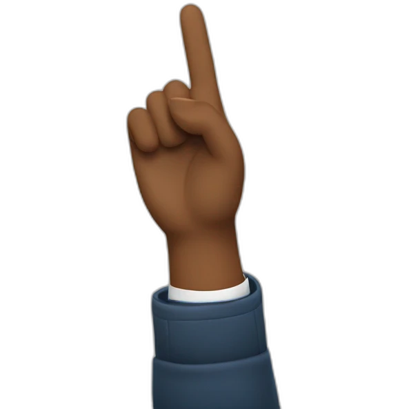 student Raising Hand emoji