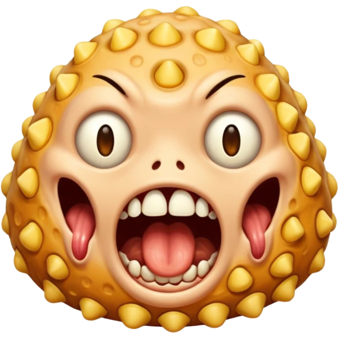 Skin wart screaming obscenities  emoji