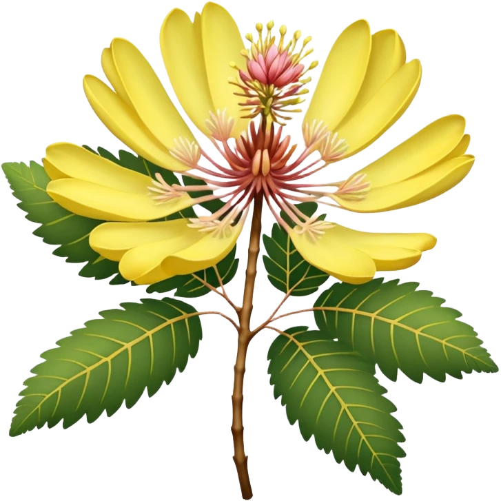 Albizia lebbeck flower emoji