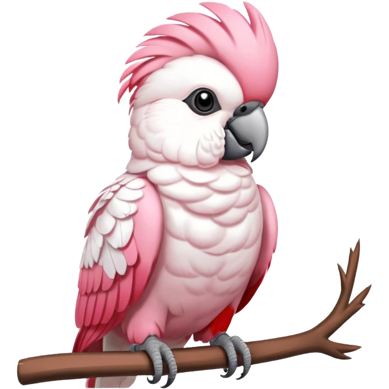 Rose breasted cuckatoo emoji