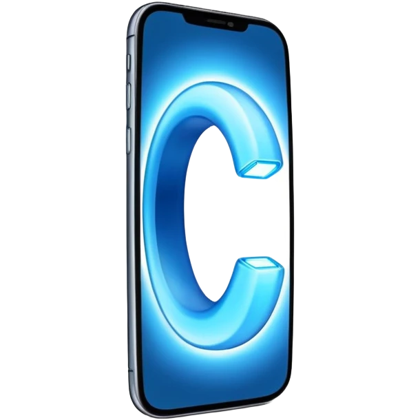 a phone screen mobius emoji