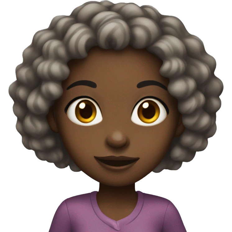 Black girl sterling sweets emoji
